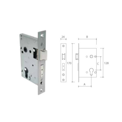 Ironware Lever Locks - IW2007SS/IW2009SS-10/IW2008SS