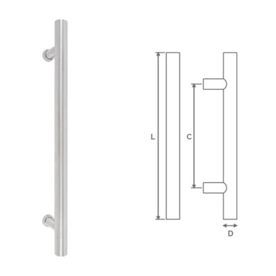 Calini Premium 304 Stainless Steel Pull Handle - IW1318