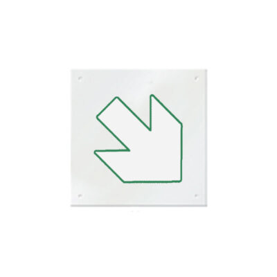 Ironware Signage - Escape - Directional Up (or) Down: IW6015