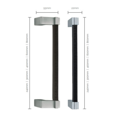 Slim Pelle – Linea Calì Pull Door Handle